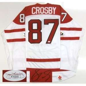 Sidney Crosby Signed Jersey   Team Canada Jsa W  Sports 