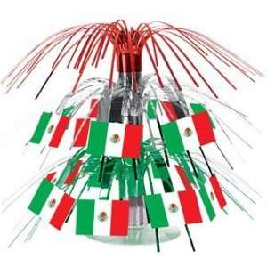 Mexican Flag 7.5 inch Centerpiece