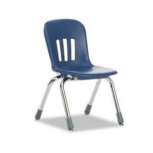  Metaphor Series Classroom Chair, 12 1/2 Seat Height, Navy 