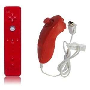   RED WII CONSOLE SYSTEM SPORTS GAMES + SUPER MARIO GAME BUNDLE 96 GAMES