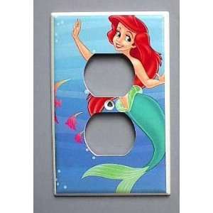  Little Mermaid Ariel OUTLET Switch Plate switchplate #5 