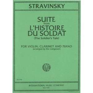  Stravinsky, Igor   Suite From LHistoire Du Soldat. For 