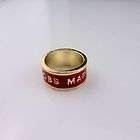 Marc Jacobs Silver GIVEN IN LOVE Latin Ring Sz 8