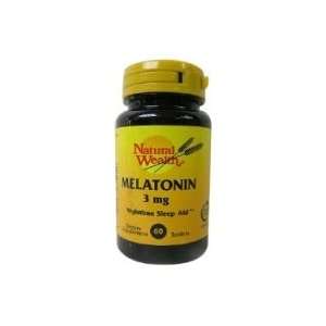  Melatonin 3 Mg Nighttime Sleep Aid Tablets   60 Tablets 