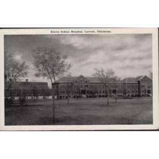 c1942 Graycraft Postcard   Kiowa Indian Hospital   Lawton, Oklahoma OK