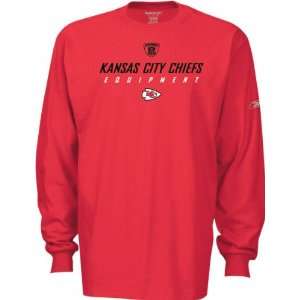  Kansas City Chiefs Red Equipment Long Sleeve T Shirt 