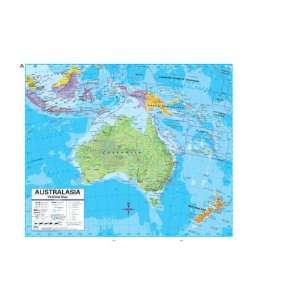  Universal Map 28790 Australia Advanced Political Deskpad 