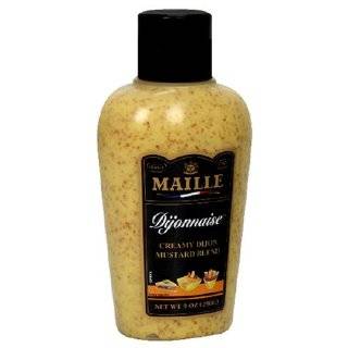 Maille Mustard Dijonnaise, 9 Ounce Squeeze Bottles (Pack of 6)