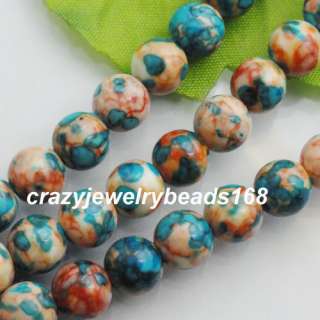 Jasper Ball Beads Loose Gemstone Strand 15 1/2  6MM G173  