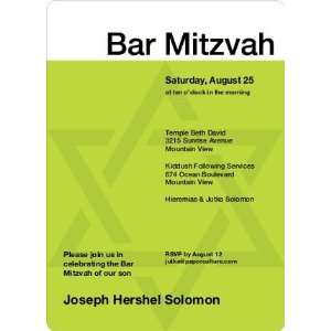  Mazel Tov Bar and Bat Mitzvah Invitations: Health 
