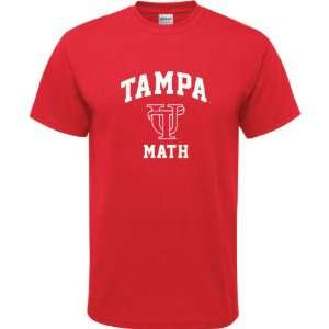    Tampa Spartans Red Youth Math Arch T Shirt