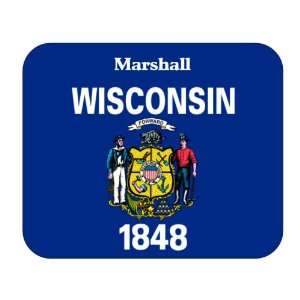  US State Flag   Marshall, Wisconsin (WI) Mouse Pad 