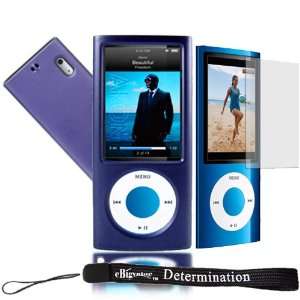  iPod Nano 5th generation 5G Hard Shell Rubbery skin case 