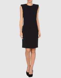 3K NWT EMILIO PUCCI LITTLE BLACK DRESS STRONG SHOULDERS SLEEVELESS 