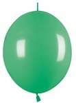 100 Fashion GREEN LINK O LOONS® 6 Balloons AIR ONLY  