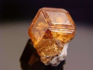 SUPERB GEM Hessonite Garnet Crystal JEFFREY MINE, CANADA  
