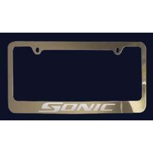  Chevrolet Sonic Plate Frames (Zinc Metal) 