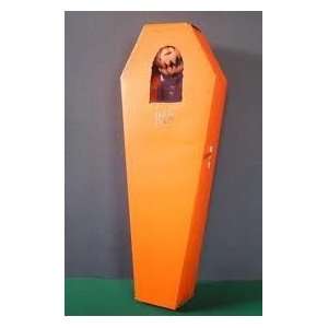   Christmas 17 Jack Pumpkin King Doll in Orange Coffin: Toys & Games