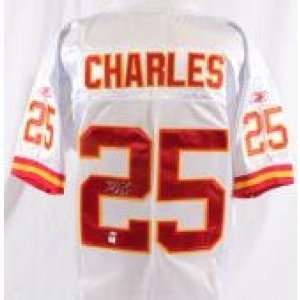 Jamaal Charles Signed Jersey   Autographed NFL Jerseys:  