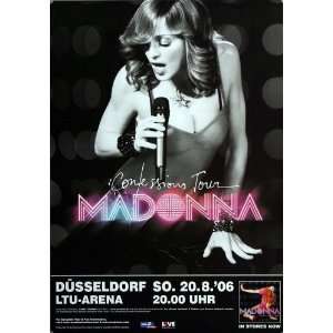  Madonna   Confessions 2006   CONCERT   POSTER from GERMANY 