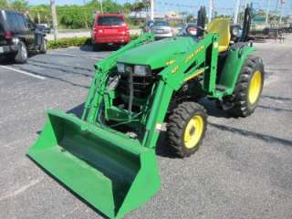 John Deere 4310 4x4 Compact Tractor WITH 420 Loader !!  