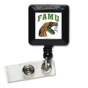  Florida A & M Rattlers Retractable Ticket Badge Holder 