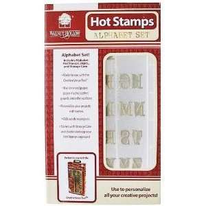 New Walnut Hollow Hot Stamps Alphabet Set 26 piece and 