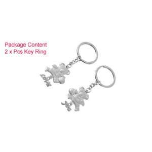   Heart Key Rings Bear Baby Design Lovers Key Chain: Sports & Outdoors