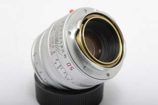 Leica Summicron M 50mm f/2 Current Silver 50/2  