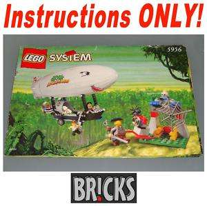 INSTRUCTIONS ONLY LEGO #5956 EXPEDITION BALLOON jungle  