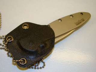 Kershaw Leek Knife Neck Sheath N Chain for K1660 1660 Fits all Leek 