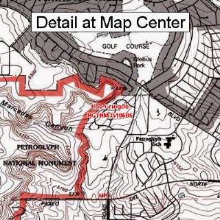   Map   Los Griegos, New Mexico (Folded/Waterproof)