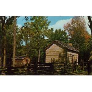   : Lincoln Cabin Lincoln City Indiana Post Card 50s: Everything Else