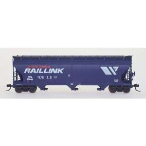  N RTR ACF 4650 3Bay Covered Hopper,MRL/Lions Head Toys 