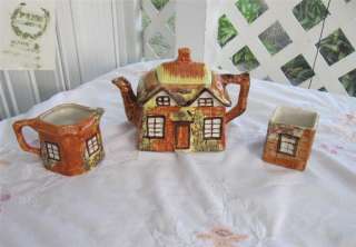 NICE VINTAGE PRICE KENSINGTON COTTAGE WARE TEASET  