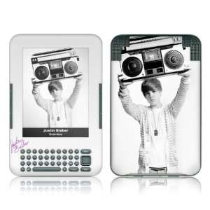   MS JB80210  Kindle 3  Justin Bieber  Boombox Skin: Electronics