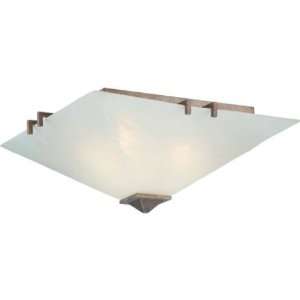  Nuvo 60/4405 Ratio 3 Light Flush Mount in Inca Gold