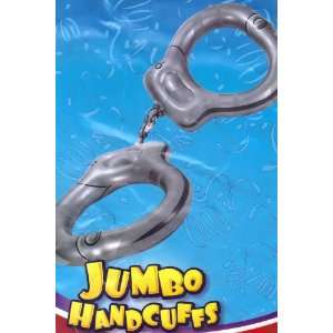  Giant Inflatable 58 Inch Pair Hand Cuffs Handcuffs Health 