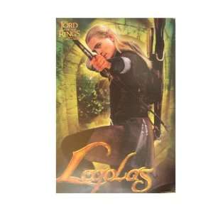    Lord Of The Rings Poster Legolas Orlando Bloom 