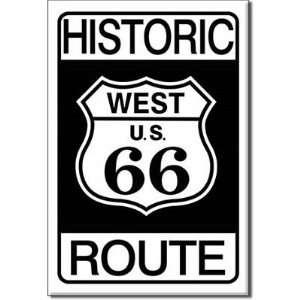  (2x3) Historic Route 66 Highway Locker Refrigerator Magnet 