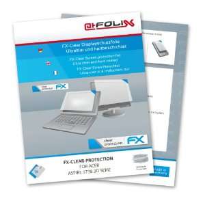 atFoliX FX Clear Invisible screen protector for Acer Aspire 5738 3D 