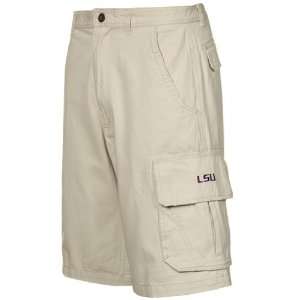  LSU Tigers Khaki Cargo Shorts
