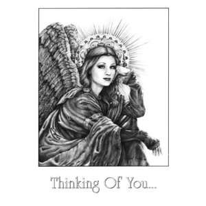   The Angel Grace Greeting Card by Esther Smith