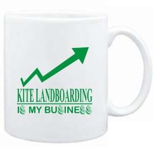  Mug White  Kite Landboarding  IS MY BUSINESS  Sports 