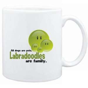  Mug White FAMILY DOG Labradoodles Dogs: Sports & Outdoors