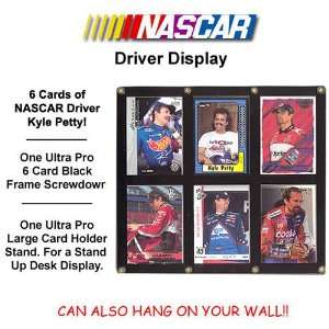 Various Brands Kyle Petty 6 Card Display Sports 