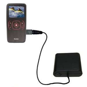 Portable Emergency AA Battery Charge Extender for the Kodak Zx1 Pocket 
