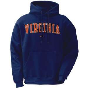  Nike Virginia Cavaliers Navy Blue Classic College Hoody 