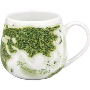  Konitz 14 Ounce Planet Tea Snuggle Mugs, Assorted, Set of 