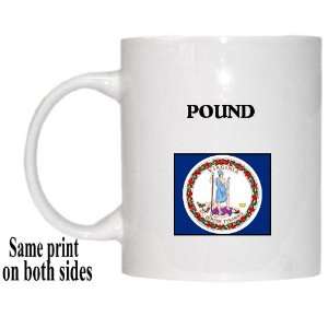  US State Flag   POUND, Virginia (VA) Mug: Everything Else